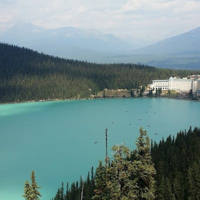 Hike to the Lake Louise Overlook