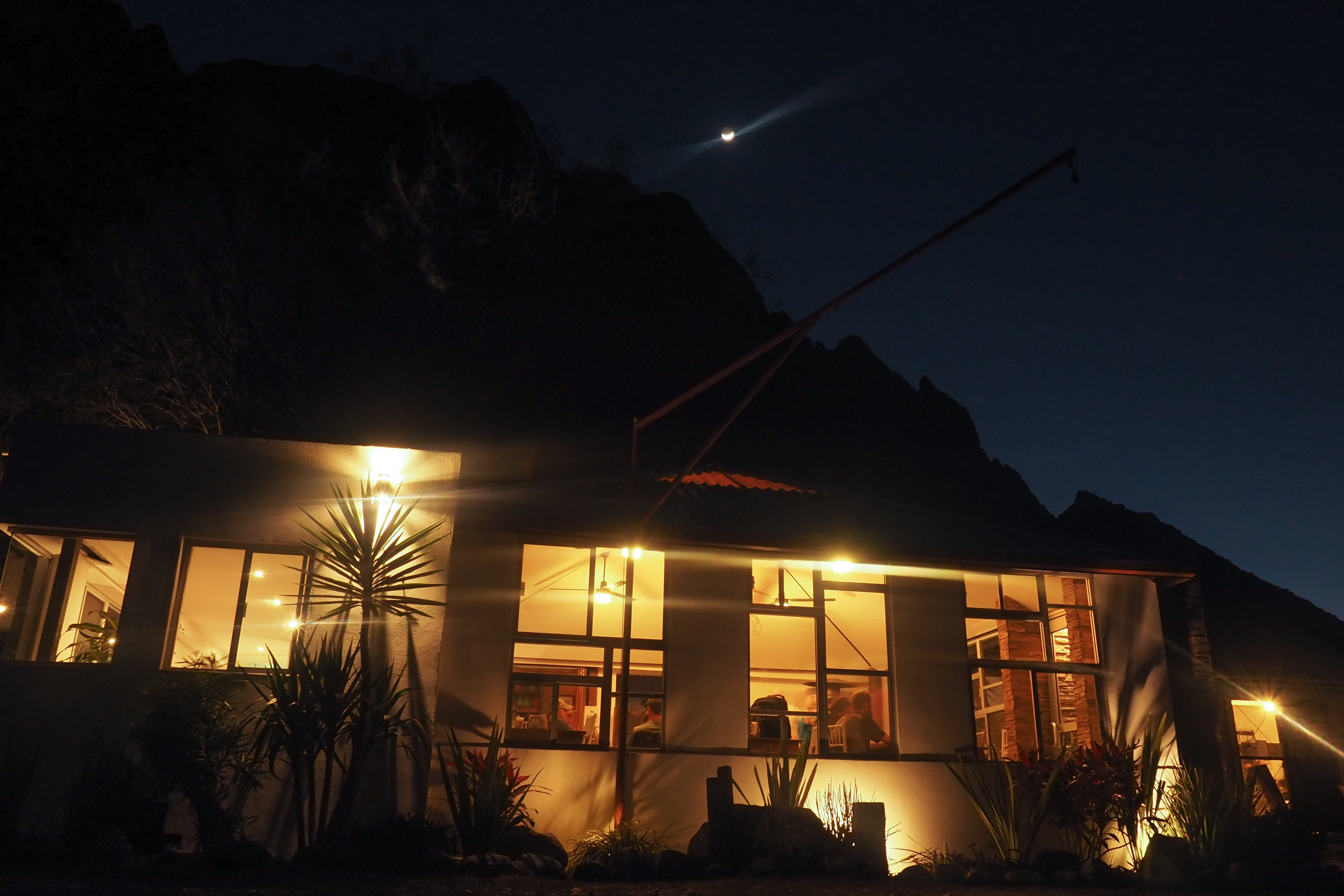 Camp at La Posada next to Potrero Chico