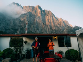 Camp at La Posada next to Potrero Chico